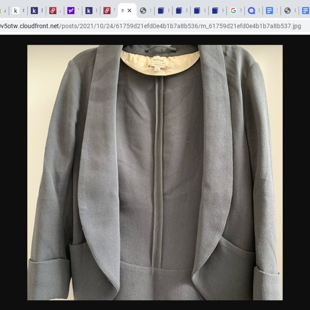 Wilfred Chevalier blazer short